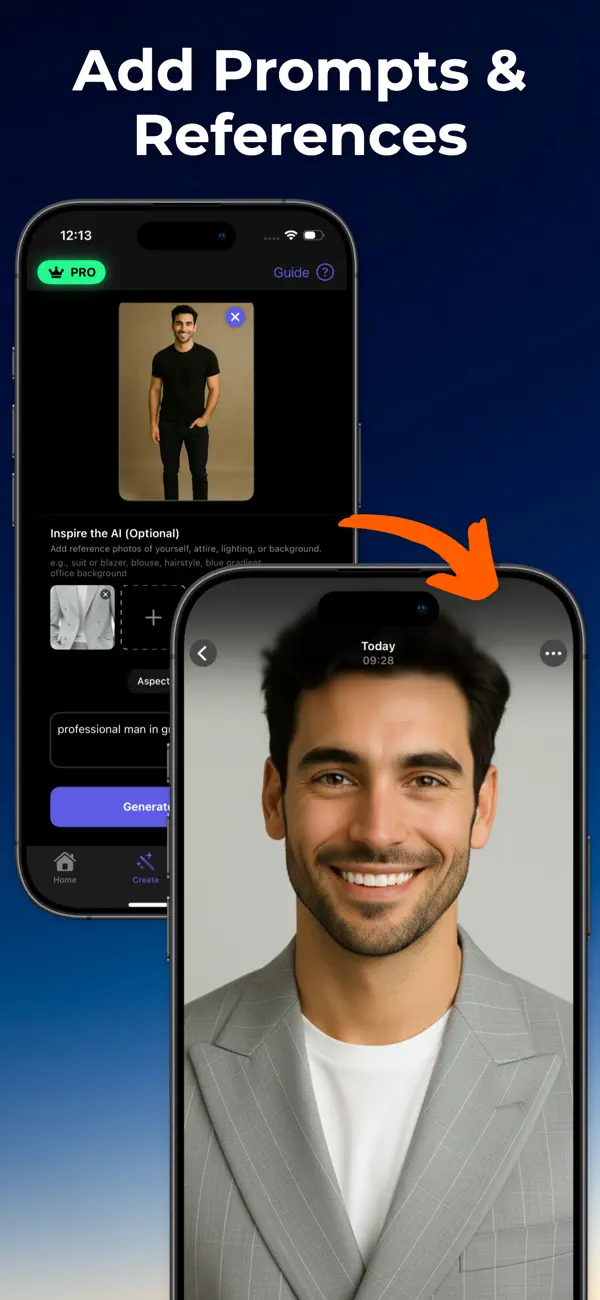 AI Headshot Photo Generator HS App Store screenshot 4