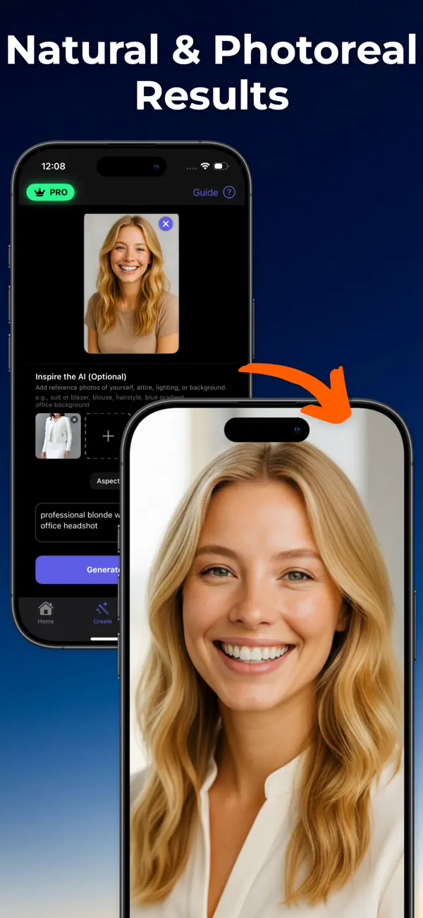 AI Headshot Photo Generator HS App Store screenshot 5