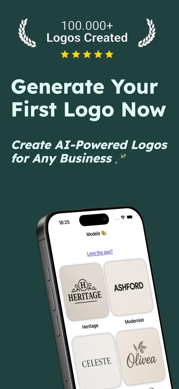 AI Logo Maker: Design Create App Store screenshot 1