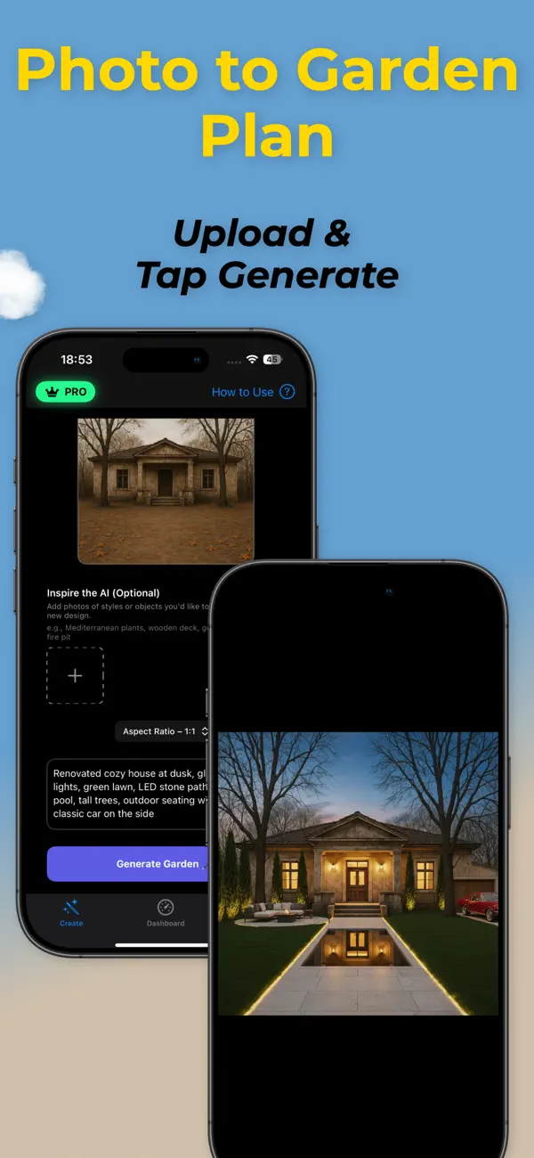 Backyard Remodel AI Landscape App Store screenshot 2