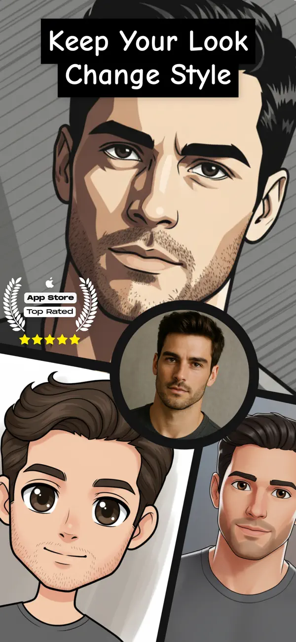 Cartoon Photo Editor: AI Art App Store screenshot 3