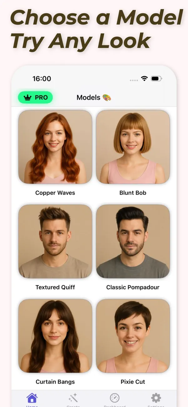 Hair AI Allz: Hairstyle Try-On App Store screenshot 2