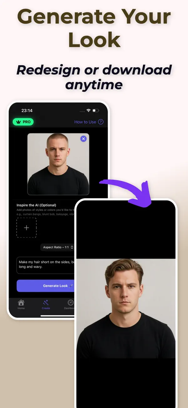 Hair AI Allz: Hairstyle Try-On App Store screenshot 5