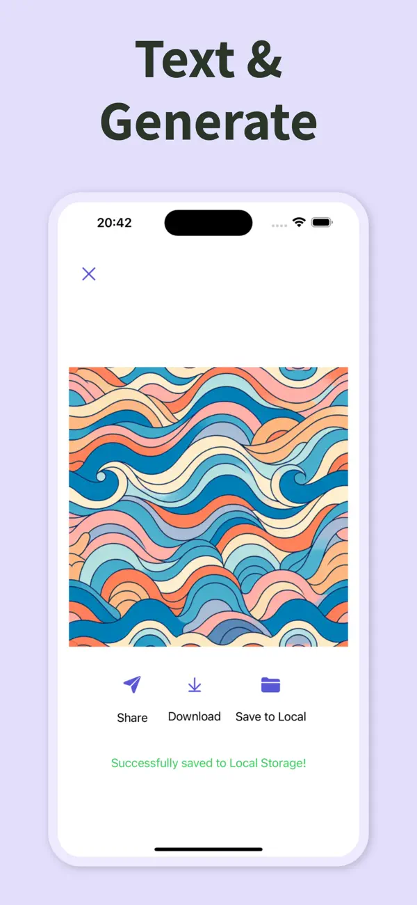 Preppy Wallpaper AI Generator App Store screenshot 3