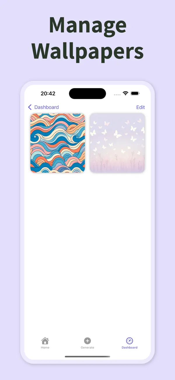 Preppy Wallpaper AI Generator App Store screenshot 5