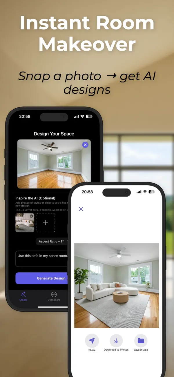 Remodel AI: Room Planner App Store screenshot 2