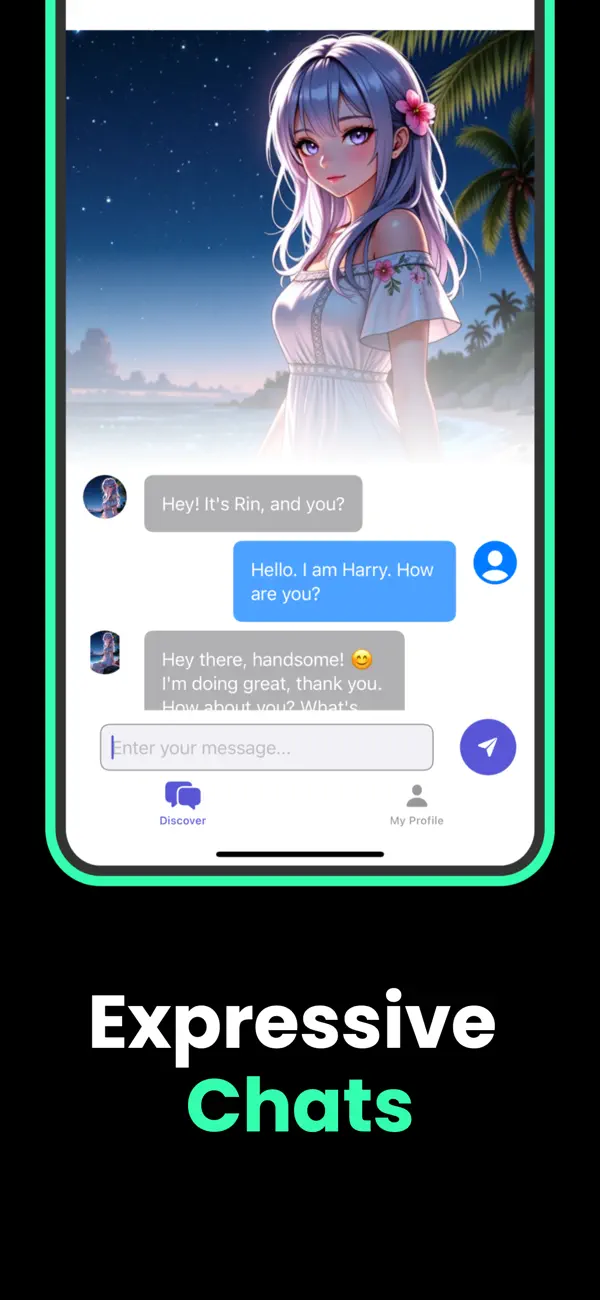 Waifu AI Anime Girlfriend App Store screenshot 5